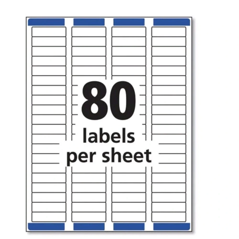 Avery Easy Peel White Address Labels W/ Sure Feed Technology, Laser Printers, 0.